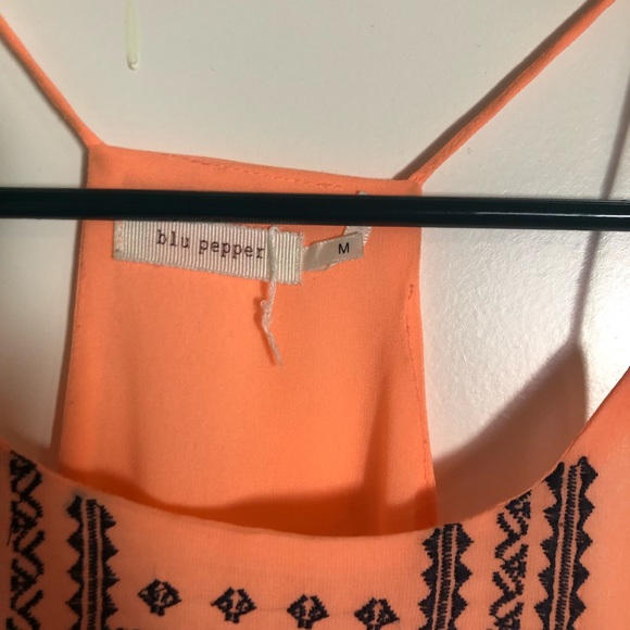 Blu Pepper Coral Summer Tank - Picture 3 of 6